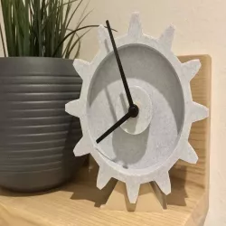 Gear clock