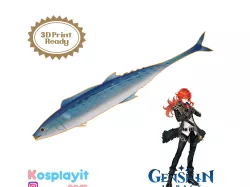 Genshin Impact - Luxurious Sea Lord - Digital 3D Model Files - Diluc Cosplay