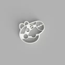 GEORGE PIG COOKIE CUTTER FROM PEEPA PIG