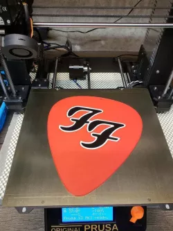 giant foo fighters multicolor guitar pick