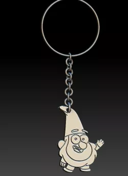 Gnom Keychain