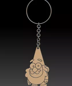 Gnom Keychain