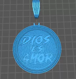 GOD IS LOVE Medal