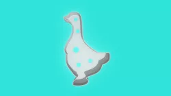 Goose cookie cutter
