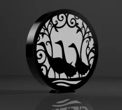 goose lamp