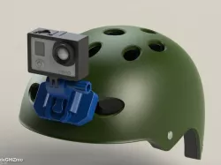 GoPro Helmet Front mount