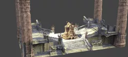 Gothic hall Fantasy 1