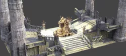 Gothic hall Fantasy 2