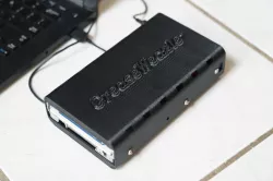 GreaseWeazel Blue Pill direct connect + 3.5" floppy drive case