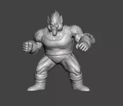 Great Ape Bardock 3D Model