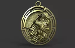 Grim reaper pendant