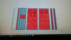 Habitación de circuitos Halcón Milenario deagostini.