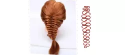 hair braid hair styling roller hair accessories for girl headdress female weaving tool fbh-03 3d print cnc