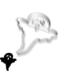 Halloween cookie cutters - #68 - ghost (style 10)