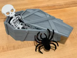 Halloween Miniature Coffin