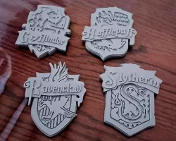 Harry Potter Hogwarts Badges