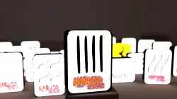 Hidden Rain Village Sign SLEEVE ONLY