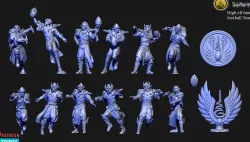 High elf fantasy football team