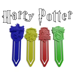 Hogwart houses bookmarks