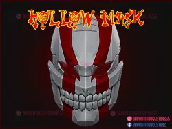 Hollow Mask Cosplay Halloween Costume
