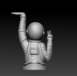 Host astronaut