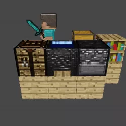 House Diorama Mine - Magnetic