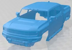 Hummer EV 2022 Printable Body Car