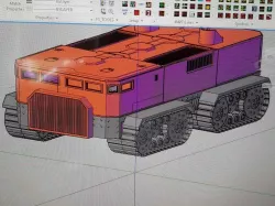 Iron Swine-Land crawler