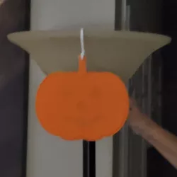 Jack-O-Lantern, Pumpkin, Window or Lamp Hanger