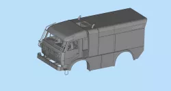 Kamaz 4911 Master 3D printed RC car body