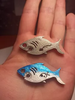 Key ring ( Angry shark)