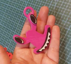 Keychain Keychain Pink Roblox Rainbow Friends