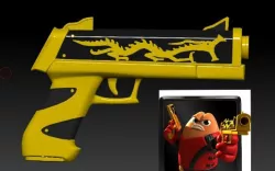 killer bean gun STL