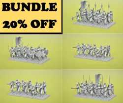 Kingdoms of Highreik Core Infantry BUNDLE