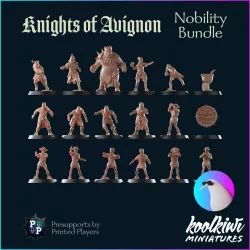 Knights of Avignon - Fantasy Football Knight Team - Nobility Bundle