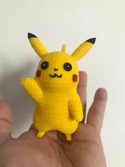 Knitted Pikachu