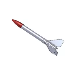 Launchable 3D-Printed Rocket