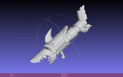 League Of Legends Jinx Fishbone Printable Assembly