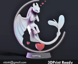 Light Fury Dragon