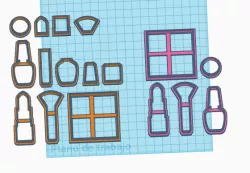 Makeup set - makeup cookie cutter