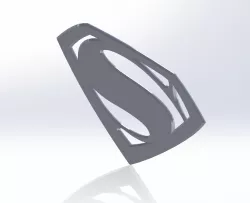 Man of Steel Chest Emblem