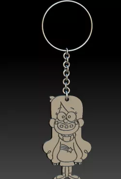 Mapel Keychain