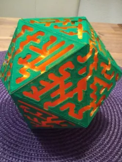 Maze on a Pumpkin
