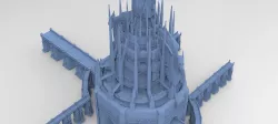 Medieval Lion Tower Grand castle 1