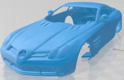 Mercedes Benz SLR McLaren McLaren 2005 Printable Body Car