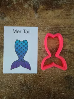 Mermaid Tail Cookie Cutter