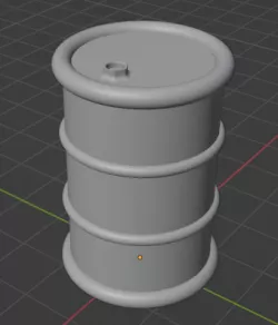 Metal Drum/Barrel Scatter Terrain