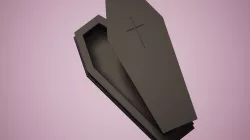 Mini coffin for 3d printing