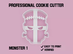 Monster 1 cookie cutter