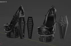 Monster High Dracula 2022 Replica Shoes